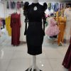 کوتاه مخمل آستین حلزونی ارگانزا - Image 16