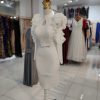 کوتاه مخمل آستین حلزونی ارگانزا - Image 5