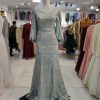 ماكسى ابروبادى يقه خشتى - Image 2