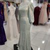 ماكسى ابروبادى يقه خشتى - Image 13