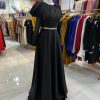 ماكسى سرشانه والان كمر زنجيرى - Image 11