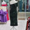 میدی پولک مخمل یقه رومی - Image 14