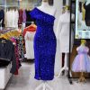 میدی پولک مخمل یقه رومی