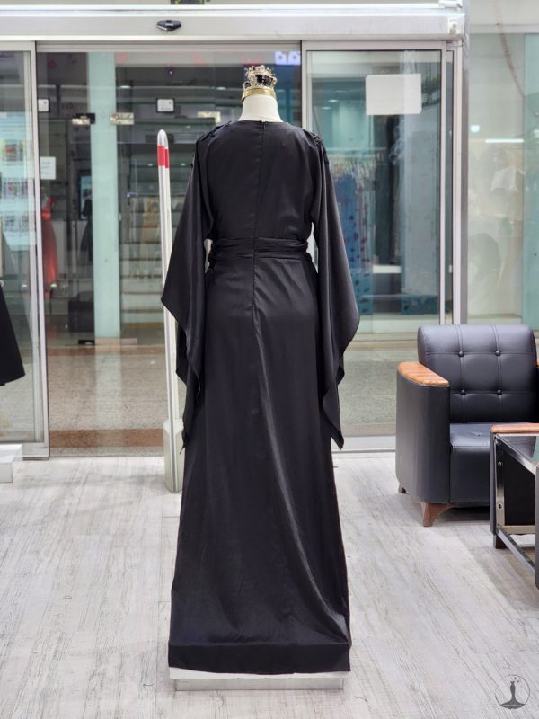 ماکسی پوشیده عربی ساتن ریون - Image 3