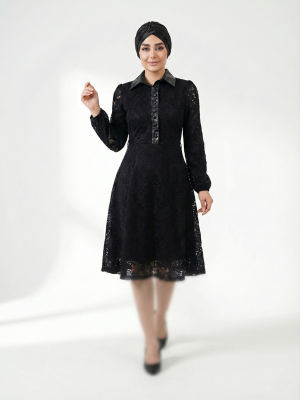 سارافون گیپور مخمل جلو دکمه