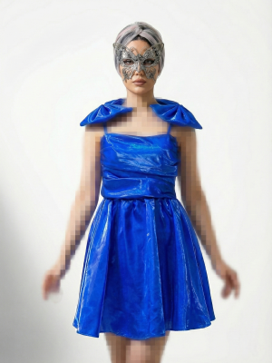 کوتاه عروسکی سرشانه پاپیون