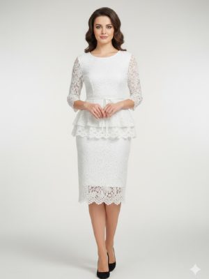 شومیز و دامن گیپور مجلسی