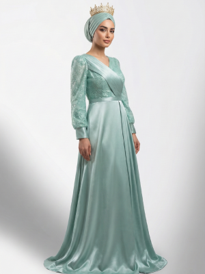 ماکسی ساتن بغل یلان