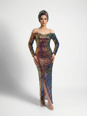 ماکسی پولکی دوبنده کارتیر