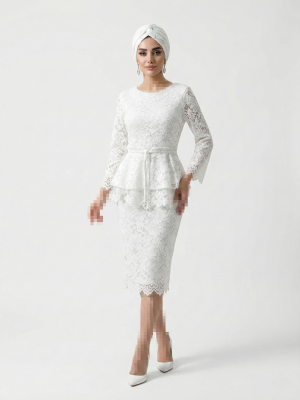 شومیز و دامن گیپور مجلسی